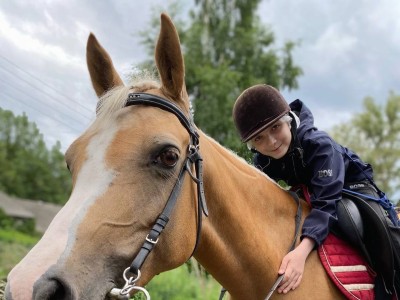 Прокат на лошади на манеже